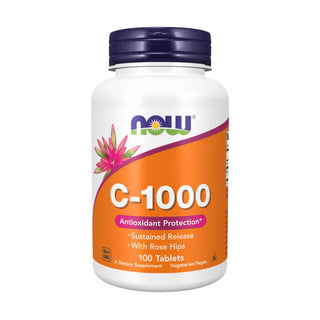 NOW Foods, Vitamin C-1000 Sustained Release Tablets, 100 Tablets