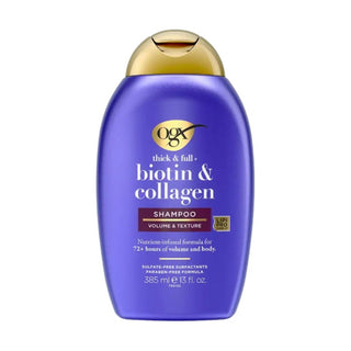 OGX, THICK & FULL + Biotin & Collagen Shampoo, 385ml