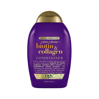 OGX, Extra Strength, Extra Volume + Biotin & Collagen Conditioner, 385ml