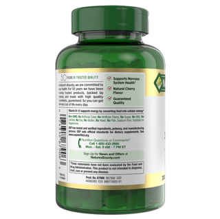 Nature's Bounty Vitamin B-12 2500 mcg, 300 Quick Dissolve Tablets