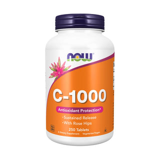 NOW Foods, Vitamin C-1000 Sustained Release Tablets, 250 Tablets