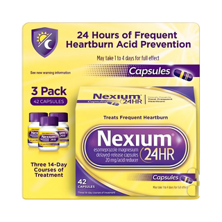 Nexium 24HR Acid Reducer 20 mg., 42 Capsules