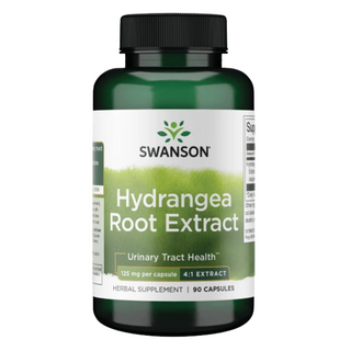 Swanson Herbal Supplements Hydrangea Root Extract 125mg 90 Caps.