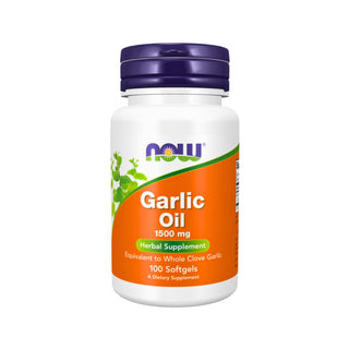 NOW Foods, Garlic Oil, 1,500 mg, 100 Softgels