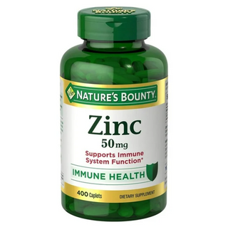 Nature's Bounty Zinc 50 mg, 400 Caplets