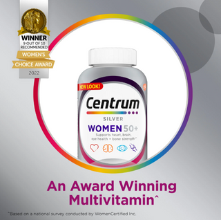 Centrum Silver Women 50+ Immune Support Multivitamin, 275 Tablets