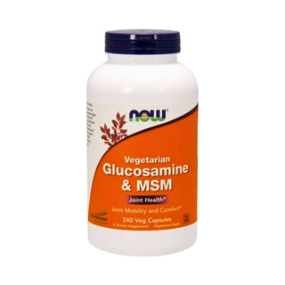 NOW Foods, Vegetarian Glucosamine & MSM, 240 Veg Capsules