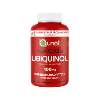 Qunol Mega CoQ10 Ubiquinol 100 mg., 120 Softgels