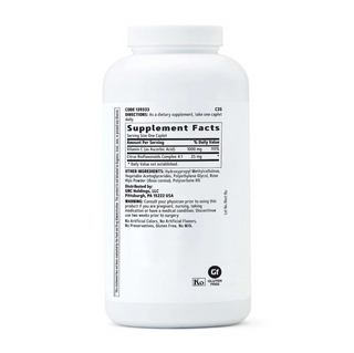 GNC, Vitamin C Timed Released 1000mg - 360 Vegetarian Caplets