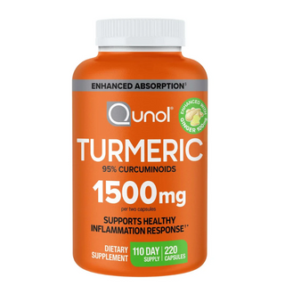 Qunol Turmeric 1500 mg, 220 Capsules