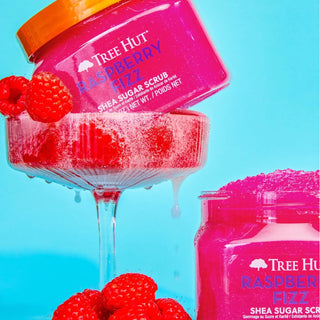 TREE HUT raspberry fizz shea sugar scrub