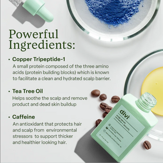 DIVI, Scalp Serum revitalize + detoxify, 30ml
