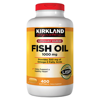 Kirkland Signature Fish Oil 1000 mg, 400 Softgels