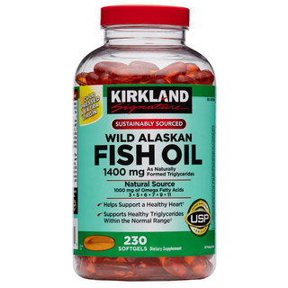 Kirkland Signature Wild Alaskan Fish Oil 1400 mg., 230 Softgels