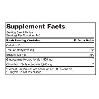 Kirkland Signature Glucosamine & Chondroitin, 280 Tablets