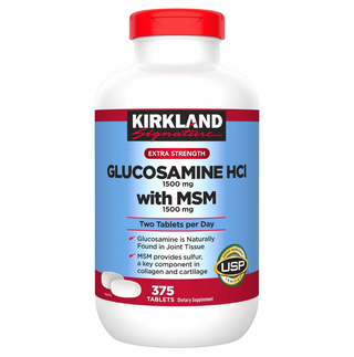 Kirkland Signature Glucosamine with MSM, 375 Tablets