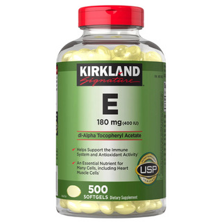 Kirkland Signature Vitamin E 400IU, 500 Softgels