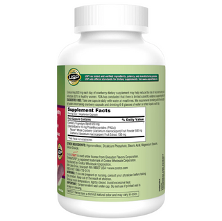 Trunature Pacran Cranberry 650 mg., 140 Vegetarian Capsules