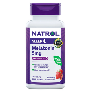 Natrol Melatonin 5 mg Fast Dissolve Tablets, 250 Tablets
