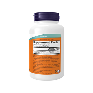 NOW Foods, Magnesium Citrate, 120 Veg Capsules