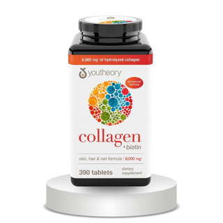 Youtheory Collagen Plus Biotin, 390 Tablets