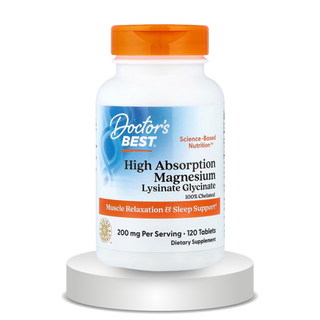 Doctor's Best, High Absorption Magnesium, 120 Tablets, (100 mg per Tablet)