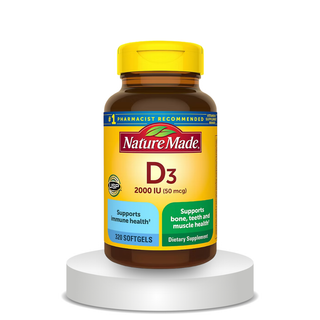 Nature Made Vitamin D3 2000 IU (50mcg) Softgels, 320 ct.