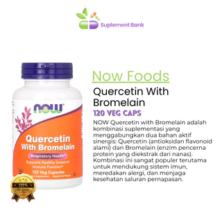 NOW Foods, Quercetin with Bromelain, 120 Veg Capsules