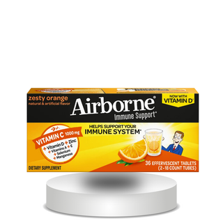 Airborne, Immune Support (Zesty Orange), 36 Effervescent Tablets