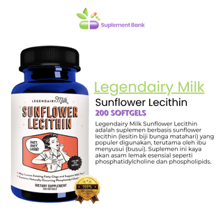 Legendairy Milk, Sunflower Lecithin, 200 Softgels
