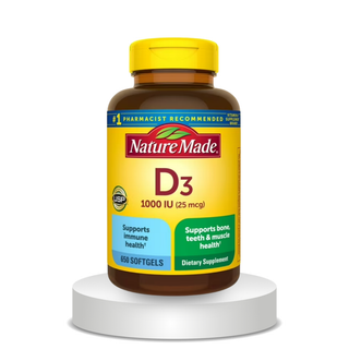 Nature Made Vitamin D3 25 mcg, 650 Softgels