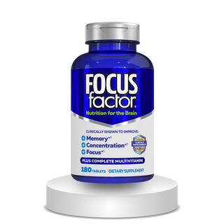 Focus Factor Nutrition for the Brain Dietary Supplement, 180 Tablets