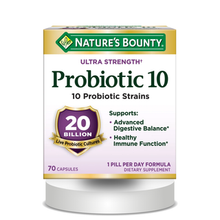 Nature's Bounty Ultra Strength Probiotic 10, 70 Capsules