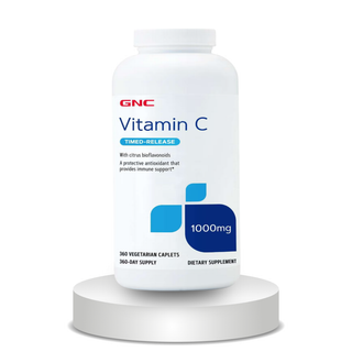 GNC, Vitamin C Timed Released 1000mg - 360 Vegetarian Caplets