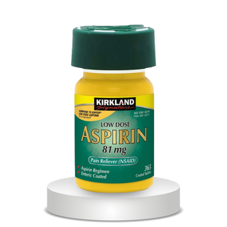 Kirkland Signature Low Dose Aspirin, 81 mg, 365 Tablets