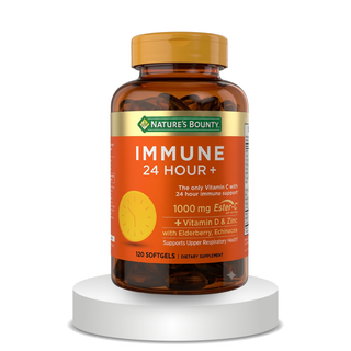 Nature's Bounty Immune 24 Hour+, 120 Softgels