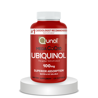 Qunol Mega CoQ10 Ubiquinol 100 mg, 120 Softgels