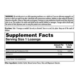 SINCE KAL 1932, Melatonin Lozenges 5 mg,