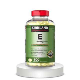Kirkland Signature Vitamin E 400IU, 500 Softgels