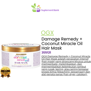 OGX Extra Strength Damage Remedy + Coconut Miracle Oil Hair Mask 300GR