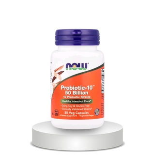 NOW Foods, Probiotic-10™, 50 Billion, 50 Veg Capsules