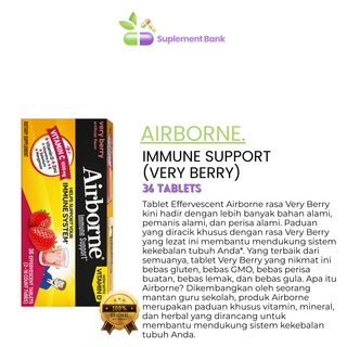 Airborne, Immune Support (Very Berry), 36 Effervescent Tablets