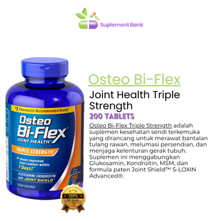 Osteo Bi-Flex Triple Strength Caplets, 200 ct