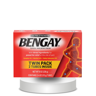 Ultra Strength BENGAY, Non-Greasy Topical Pain Relieving Cream, 8 Ounces