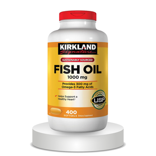 Kirkland Signature Fish Oil 1000 mg, 400 Softgels