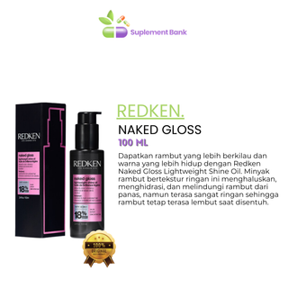 REDKEN, Naked Gloss Lightweight Shine Oil, 100ML