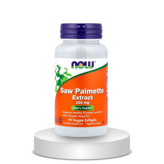 NOW Foods, Saw Palmetto Extract, Men's Health, 320 mg, 90 Veggie Softgels