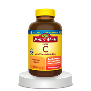 Nature Made Super C with Vitamin D3 and Zinc, 200 Tablets