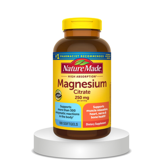 Nature Made Magnesium Citrate 250 mg., 180 Softgels