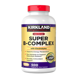 Kirkland Signature Super B-Complex with Electrolytes, 500 Tablets
